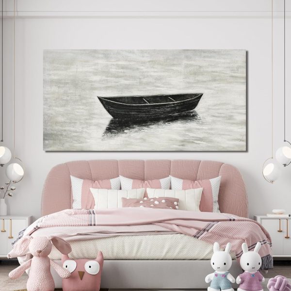 Canvas Wall Art Decor Modern Wall Art Decor Prints Gold Wall Art Pictures Wall Decor Blue Grey Misty Botanical Textured Artwork for Walls For Room Living Room Bedroom Office Wall Decor 20"X40" - Image 11