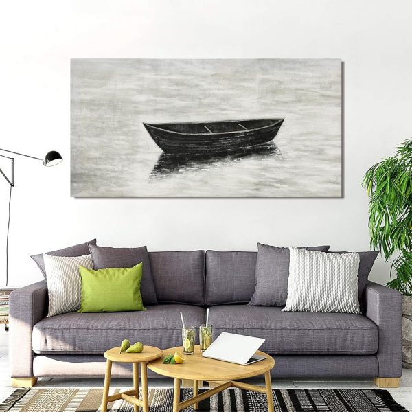 Canvas Wall Art Decor Modern Wall Art Decor Prints Gold Wall Art Pictures Wall Decor Blue Grey Misty Botanical Textured Artwork for Walls For Room Living Room Bedroom Office Wall Decor 20"X40" - Image 99