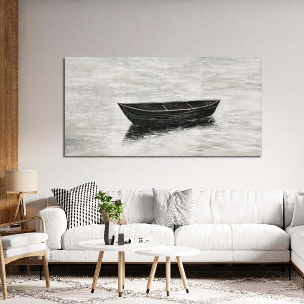 Canvas Wall Art Decor Modern Wall Art Decor Prints Gold Wall Art Pictures Wall Decor Blue Grey Misty Botanical Textured Artwork for Walls For Room Living Room Bedroom Office Wall Decor 20"X40" - Image 112
