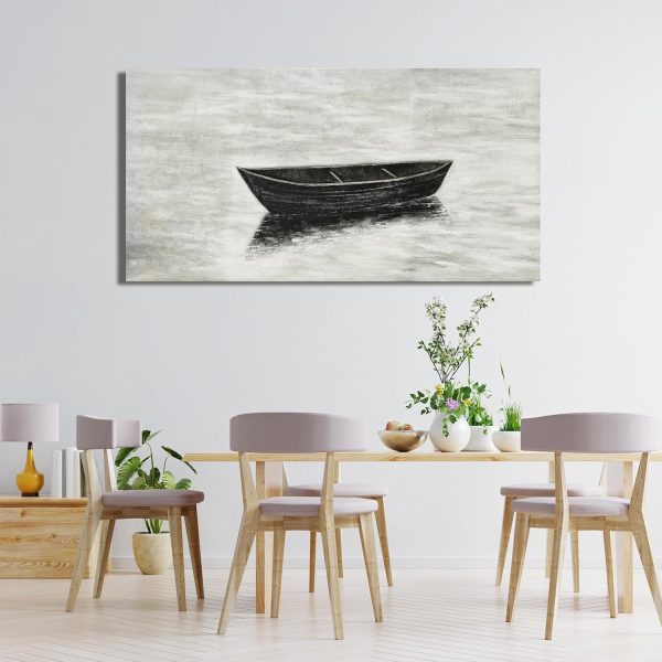 Canvas Wall Art Decor Modern Wall Art Decor Prints Gold Wall Art Pictures Wall Decor Blue Grey Misty Botanical Textured Artwork for Walls For Room Living Room Bedroom Office Wall Decor 20"X40" - Image 113