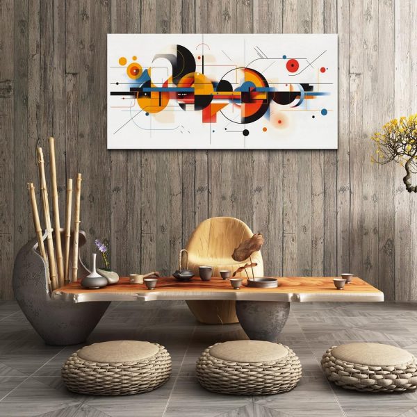 MHARTK66 Wall Art For Living Room Large Wall Decor For Office Modern Bedroom Wall Decor Blue Beach Sun Ocean Landscape Canvas Prints Wall Paintings Seascape Framed Pictures Artwork Home Decor 40x20 - Image 25