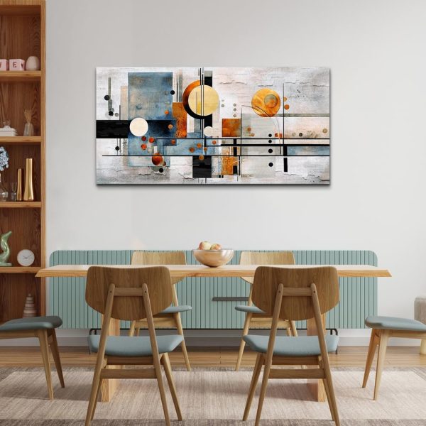 MHARTK66 Wall Art For Living Room Large Wall Decor For Office Modern Bedroom Wall Decor Blue Beach Sun Ocean Landscape Canvas Prints Wall Paintings Seascape Framed Pictures Artwork Home Decor 40x20 - Image 29