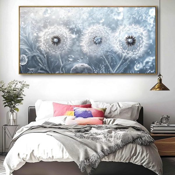 Wall Art Abstract Art Paintings Tree of Life Posters Prints Landscape Picture Colorful Modern Canvas Painting for Living Room Bedroom Office Large Decor 20"x40" with Framed - Image 29