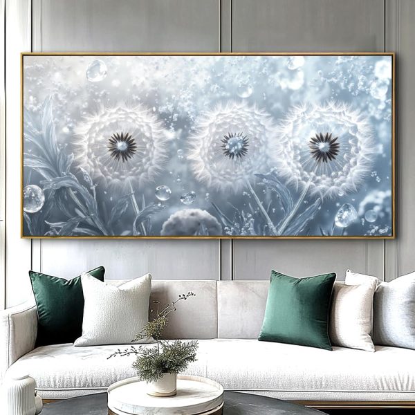 Wall Art Abstract Art Paintings Tree of Life Posters Prints Landscape Picture Colorful Modern Canvas Painting for Living Room Bedroom Office Large Decor 20"x40" with Framed - Image 30