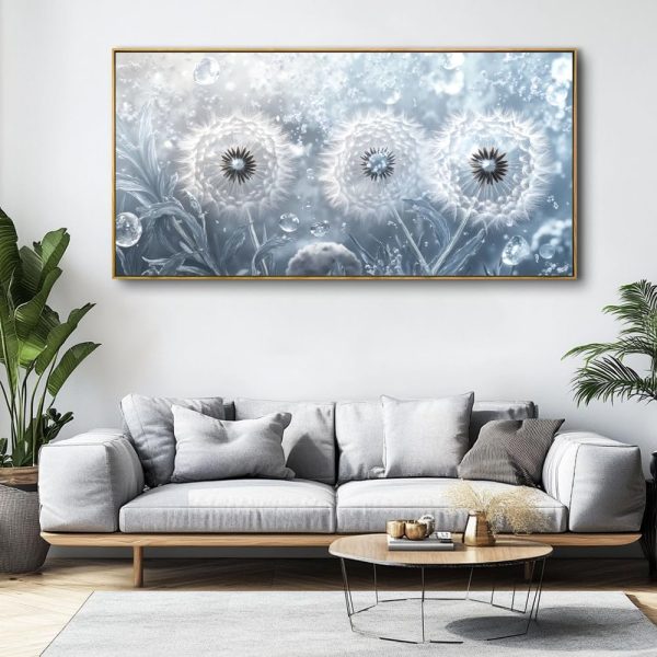 Wall Art Abstract Art Paintings Tree of Life Posters Prints Landscape Picture Colorful Modern Canvas Painting for Living Room Bedroom Office Large Decor 20"x40" with Framed - Image 32